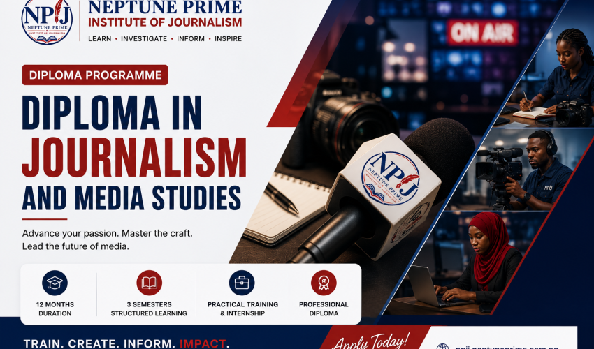 Diploma in Journalism and Media Studies